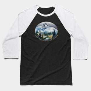 Grand Teton National Park, Wyoming Souvenir Baseball T-Shirt